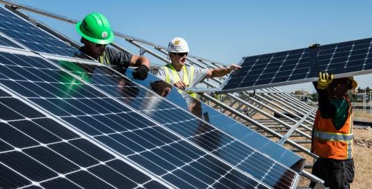 As The Pandemic Tanks Oil And Gas, Solar Shines